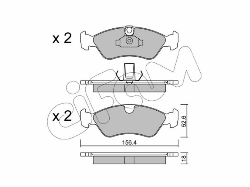 Cifam brake pads