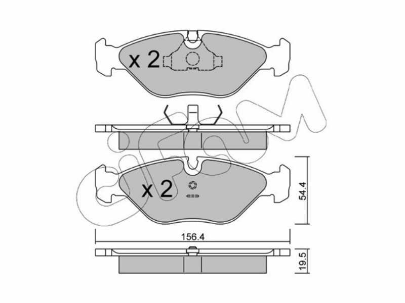 Cifam brake pads