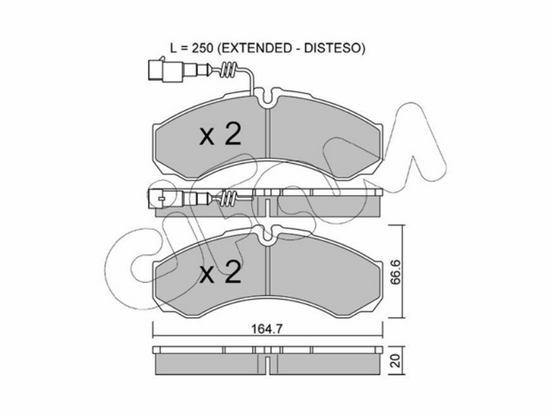 Cifam brake pads