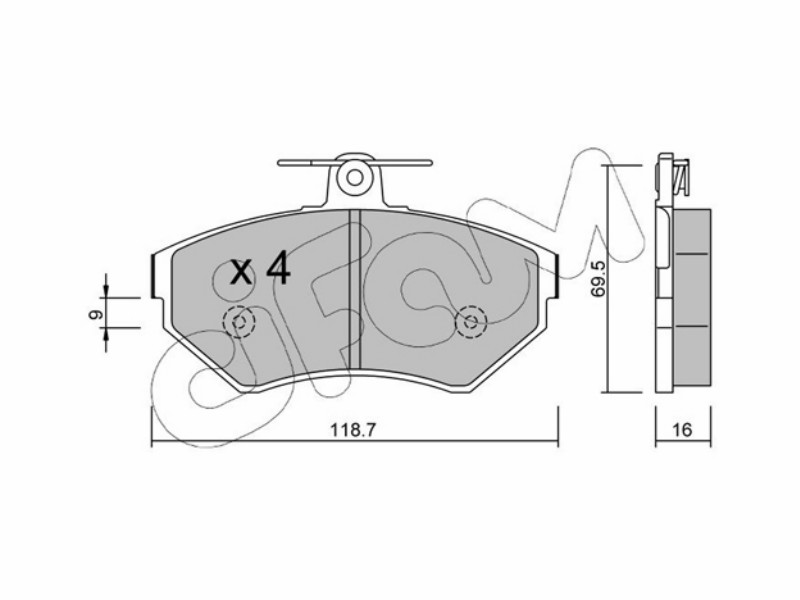 Brake pads