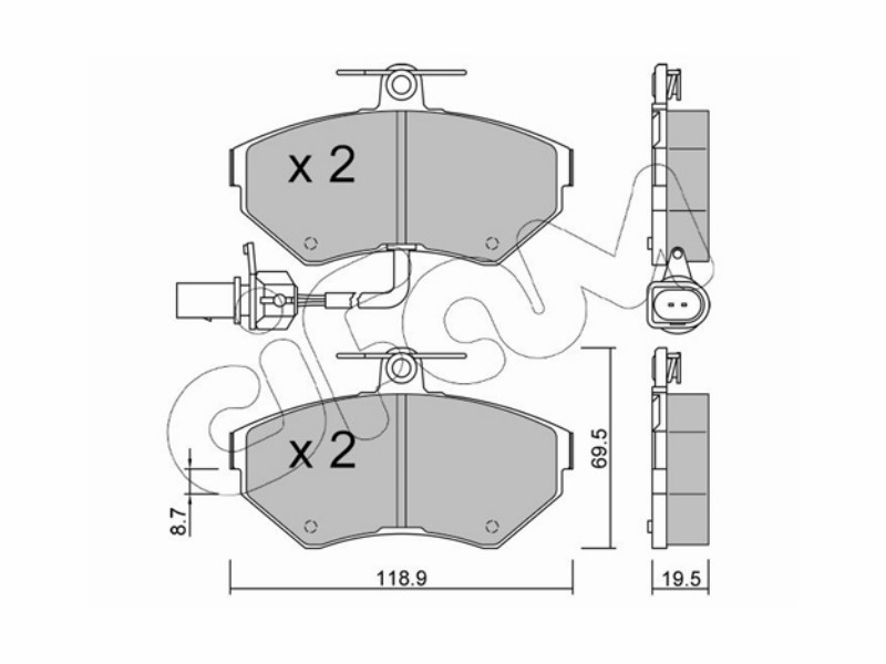 Brake pads