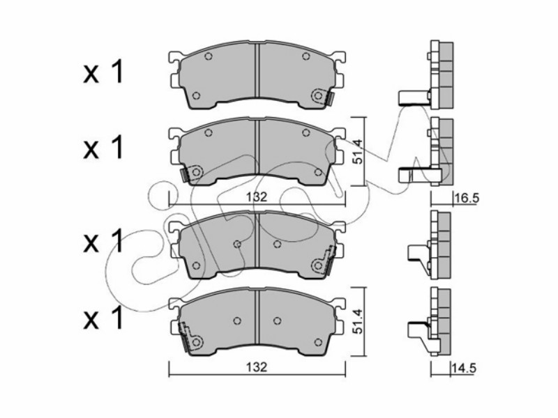 Brake pads