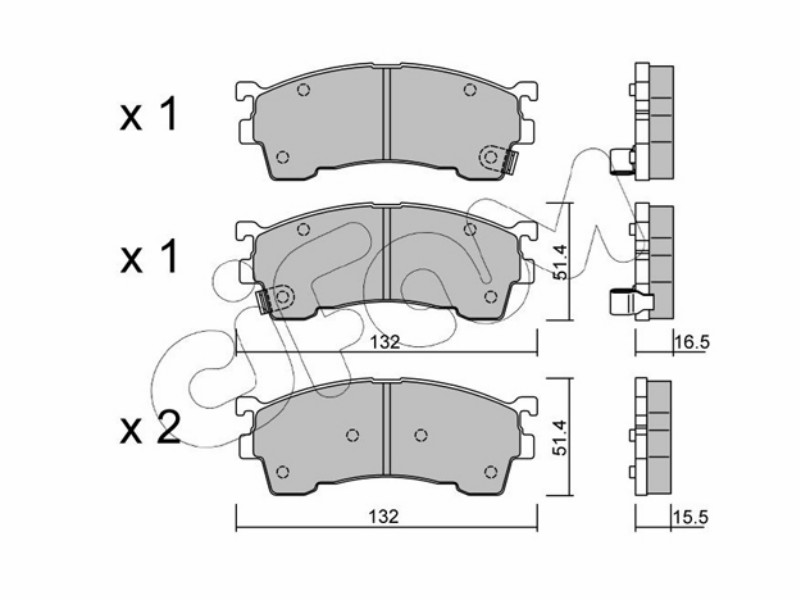 Brake pads