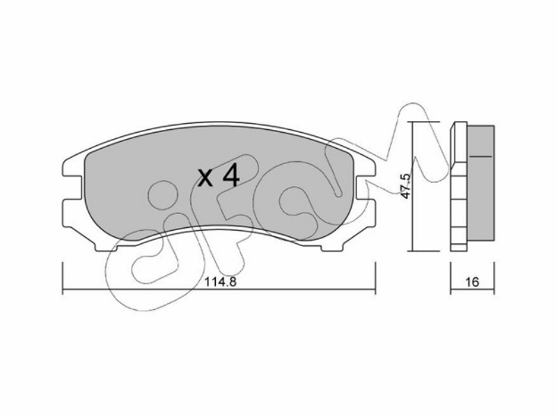 Brake pads
