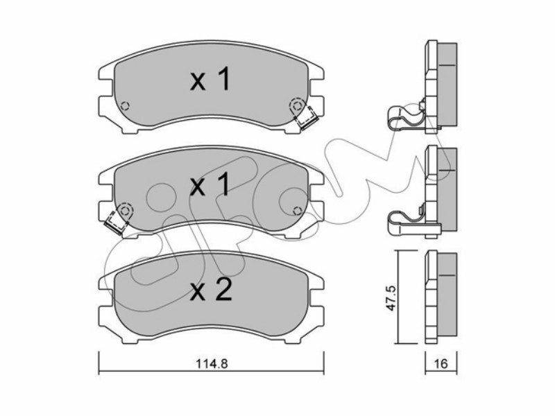 Brake pads