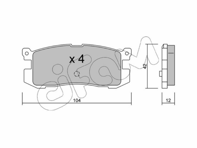 Cifam brake pads