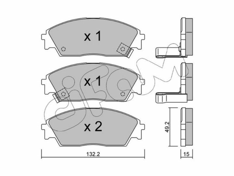 Cifam brake pads