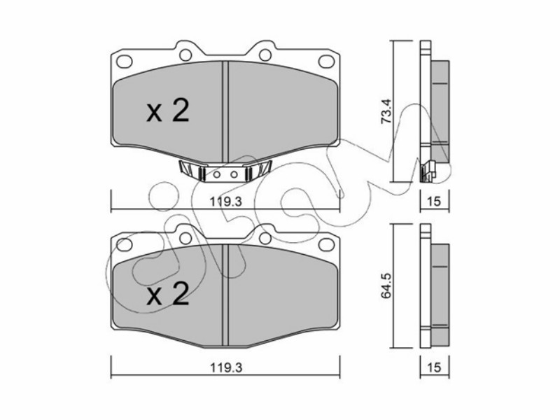 Brake pads