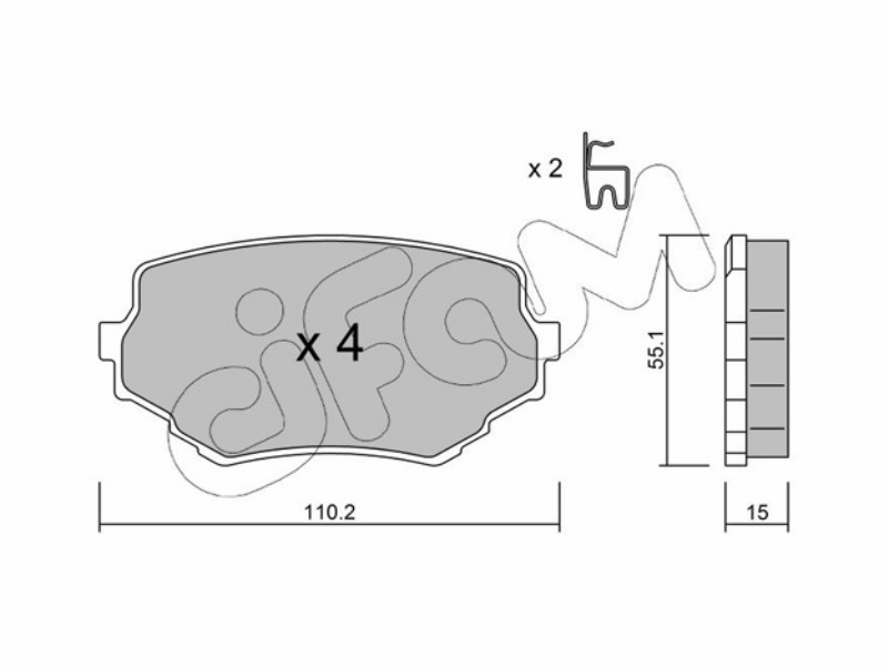 Brake pads