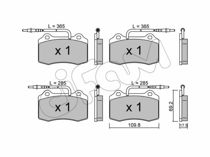 Brake pads