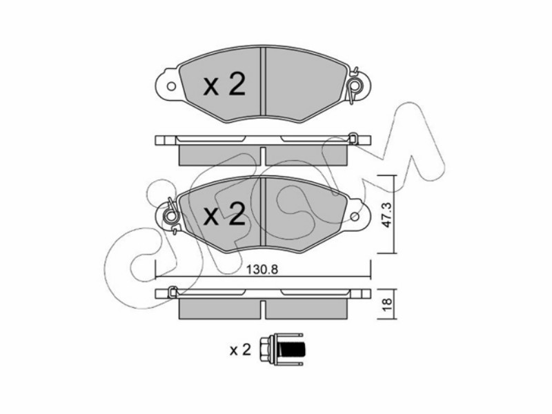 Cifam brake pads