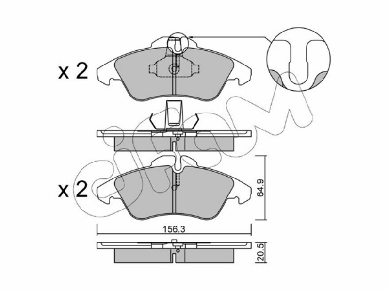 Brake pads