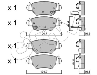 Brake pads