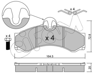 Brake pads