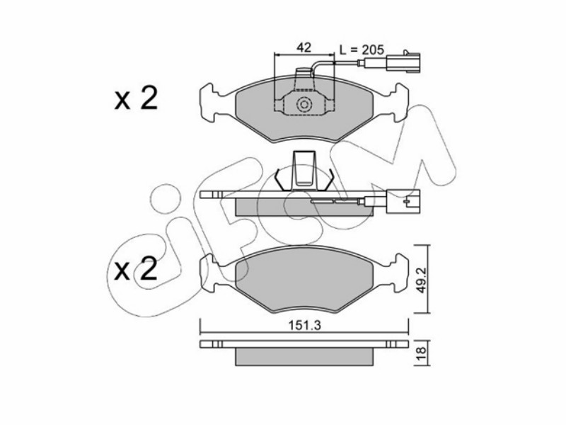 Brake pads