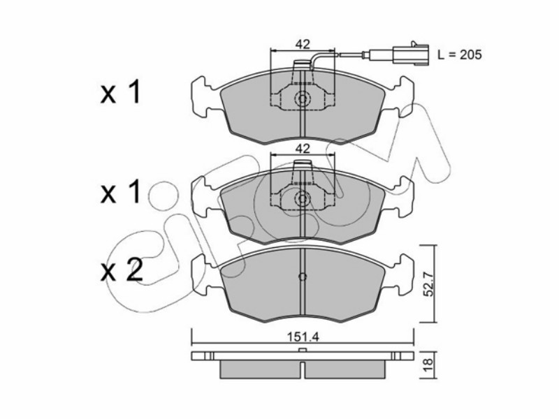 Brake pads