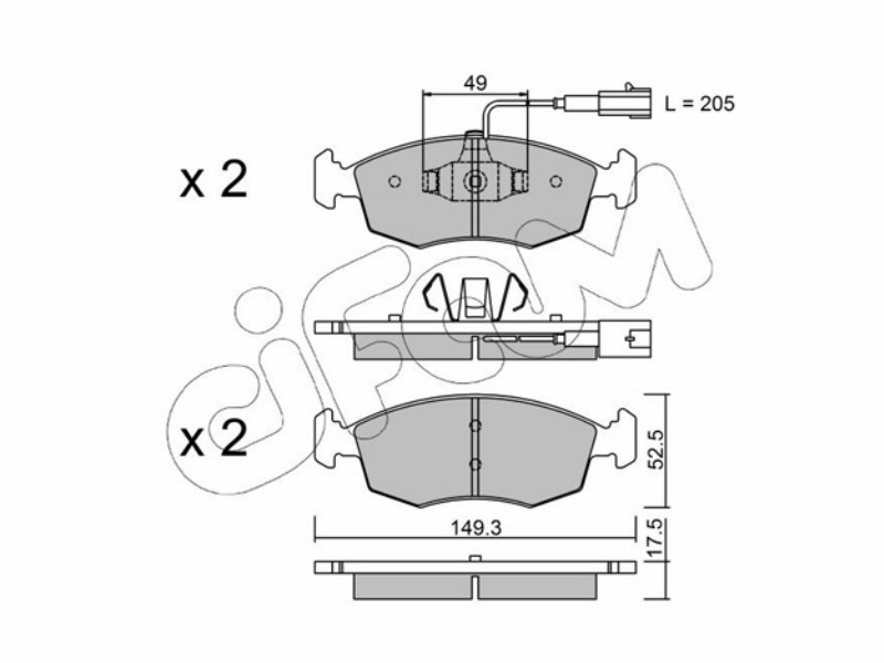 Brake pads