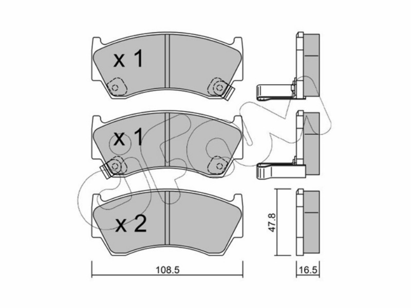 Cifam brake pads