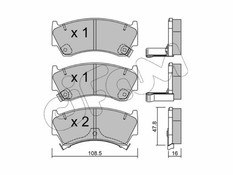 Cifam brake pads