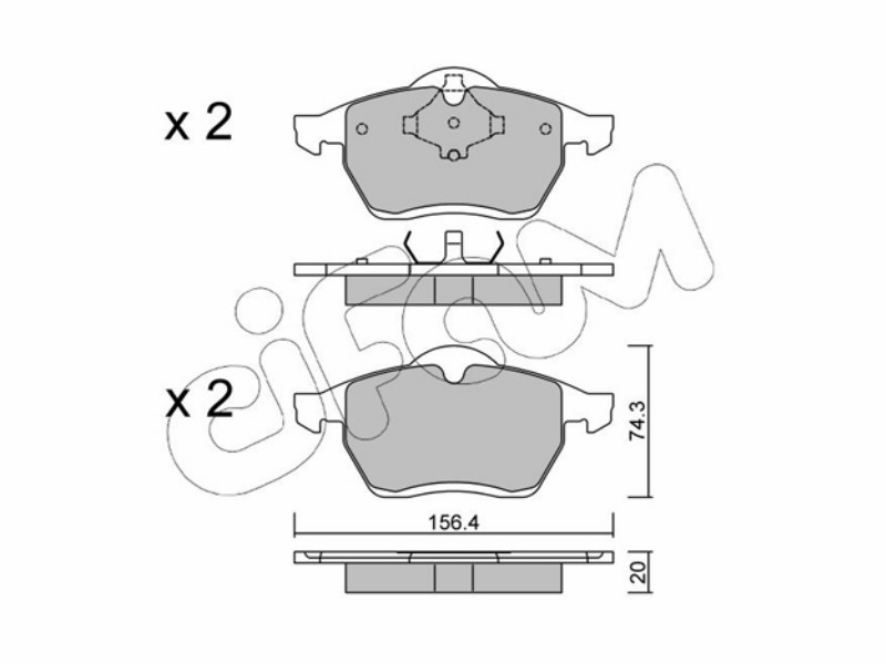 Cifam brake pads