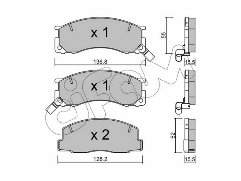 Cifam brake pads