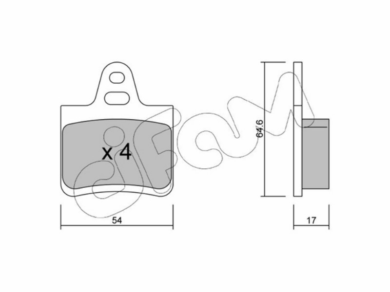Cifam brake pads