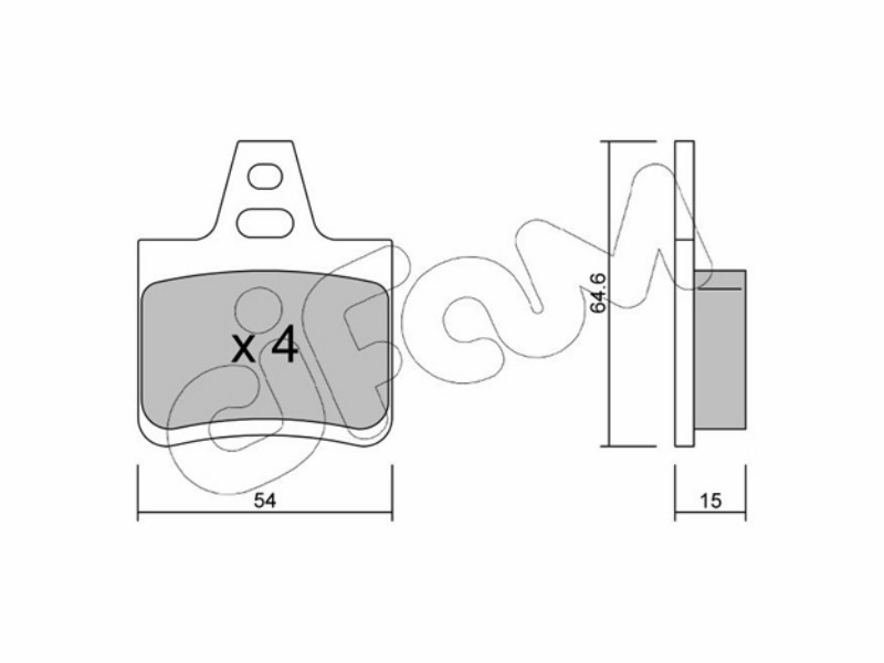 Cifam brake pads