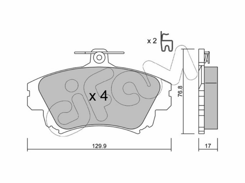 Brake pads