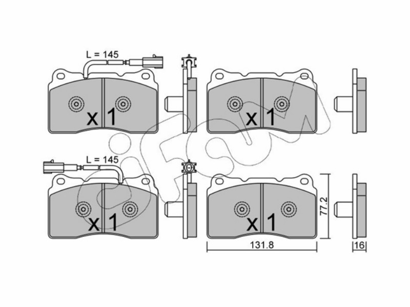 Cifam brake pads