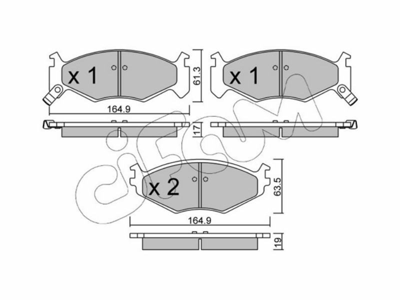 Cifam brake pads