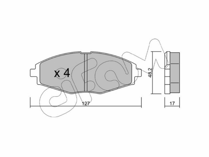 Cifam brake pads