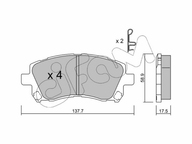 Brake pads