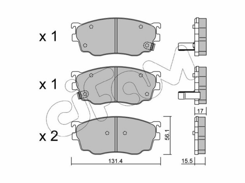 Cifam brake pads