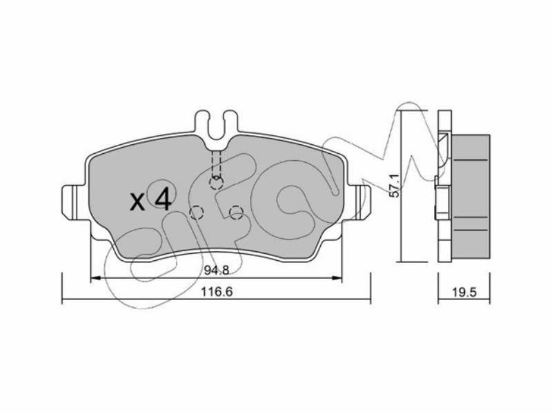 Cifam brake pads