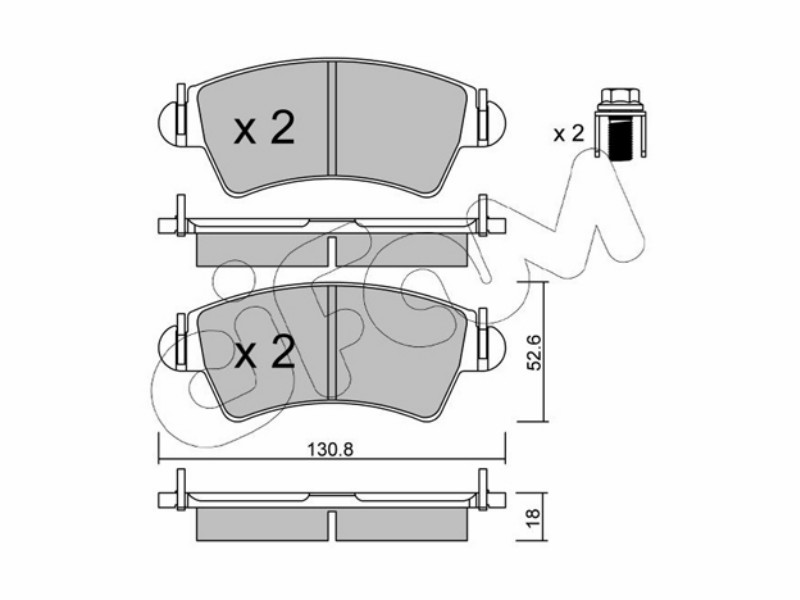Cifam brake pads