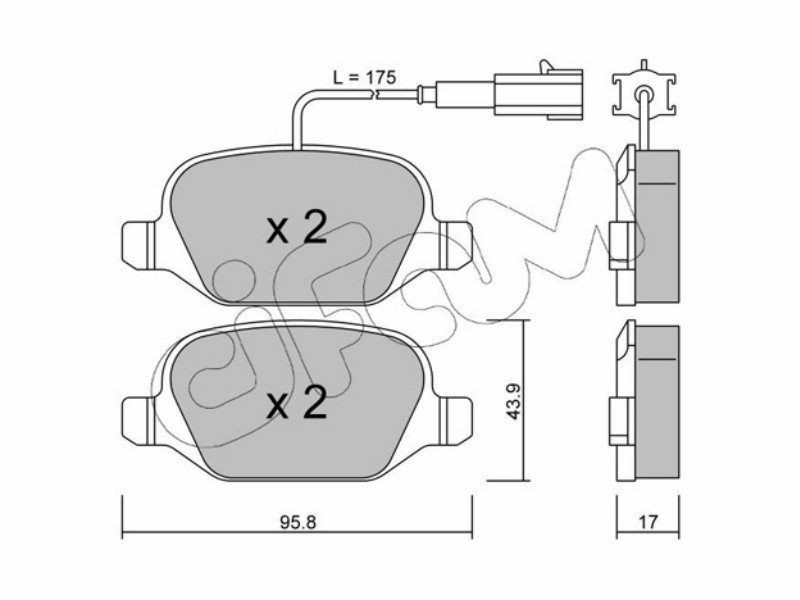 Cifam brake pads