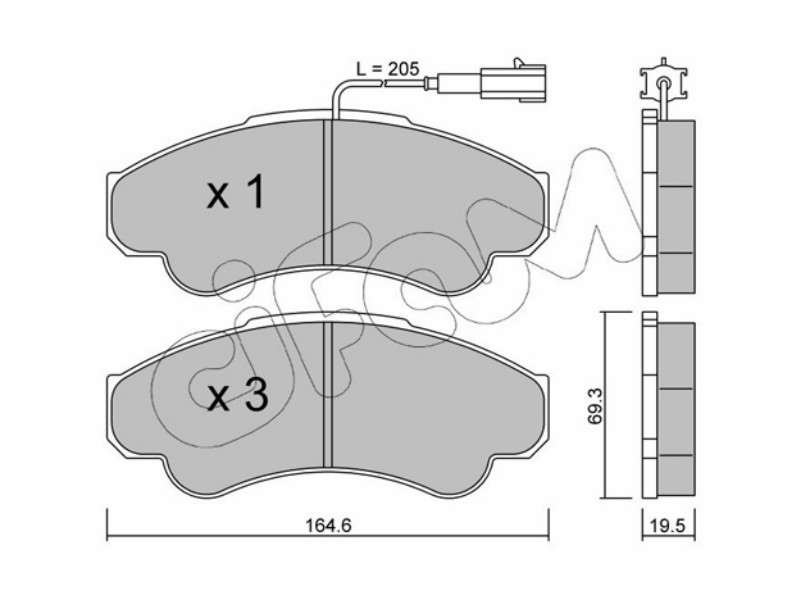 Brake pads