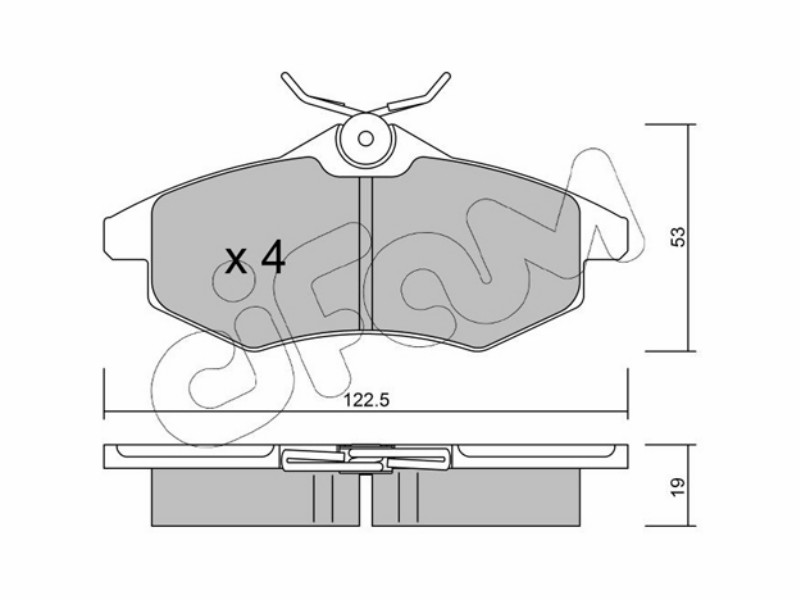 Cifam brake pads