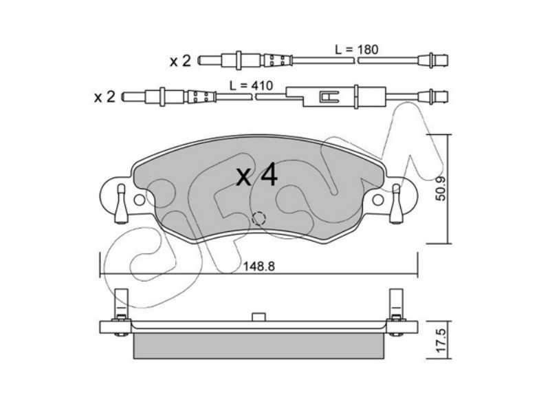 Cifam brake pads