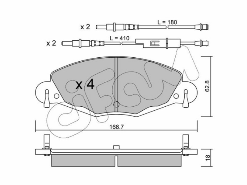 Cifam brake pads