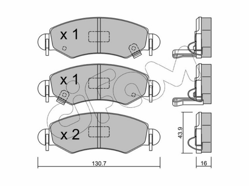 Brake pads