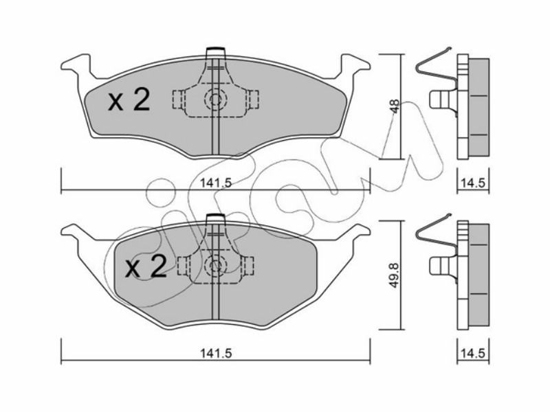 Cifam brake pads