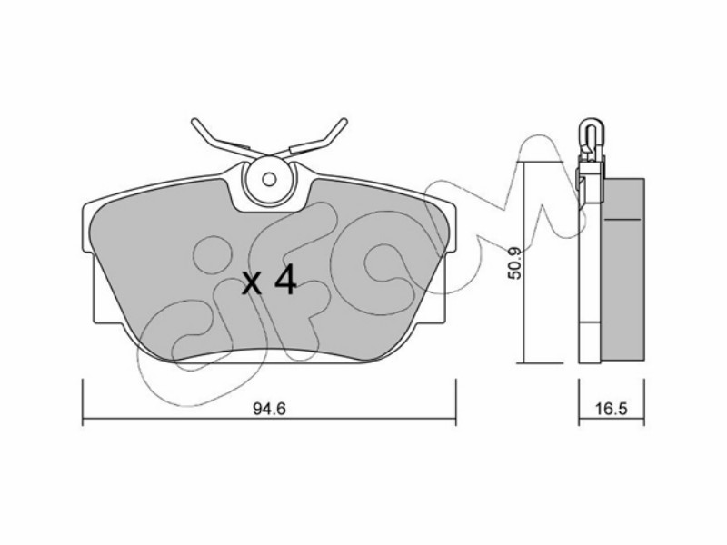 Cifam brake pads