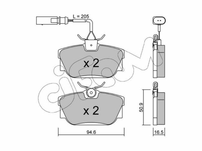 Brake pads