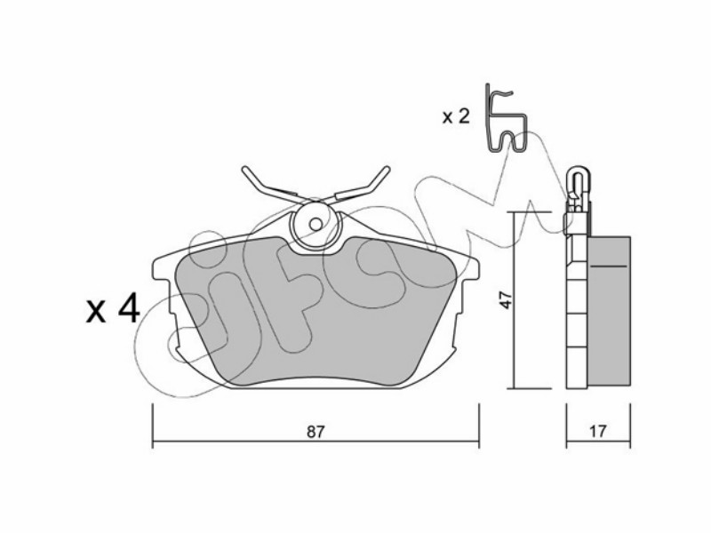 Brake pads