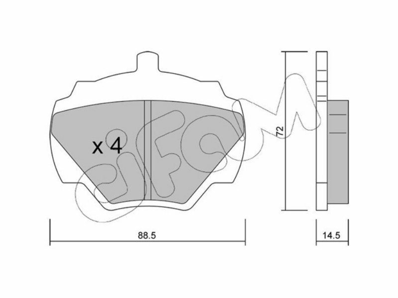 Brake pads