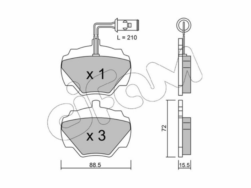 Brake pads