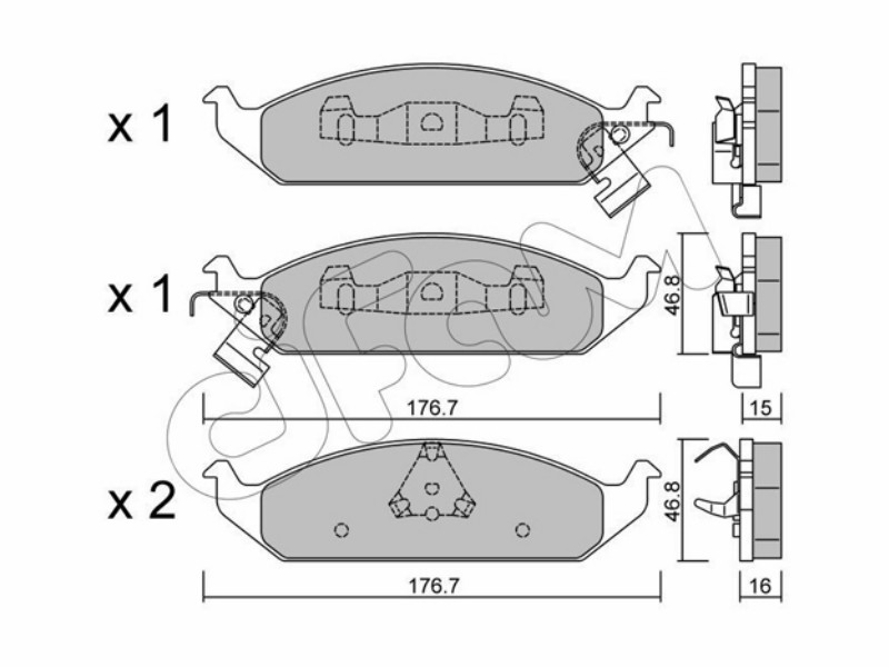 Brake pads