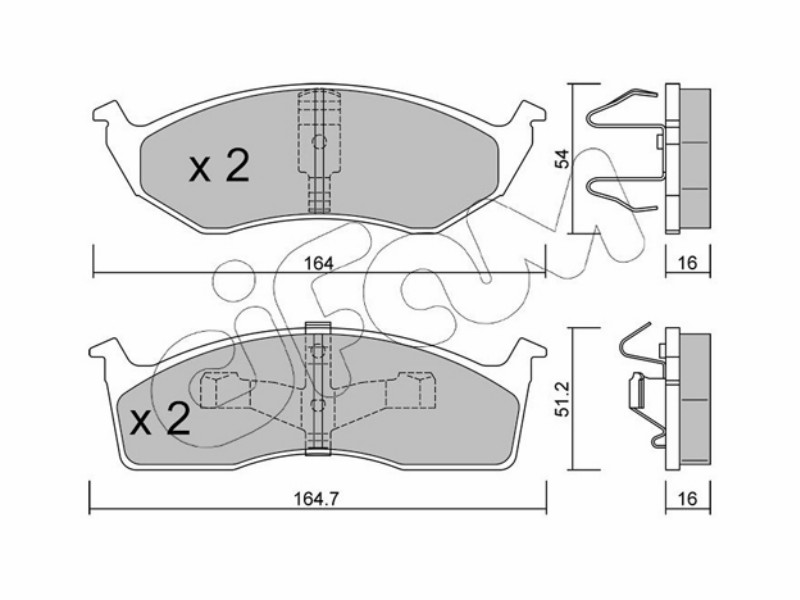Brake pads