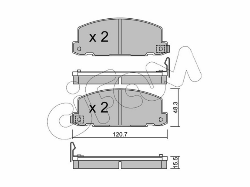 Brake pads